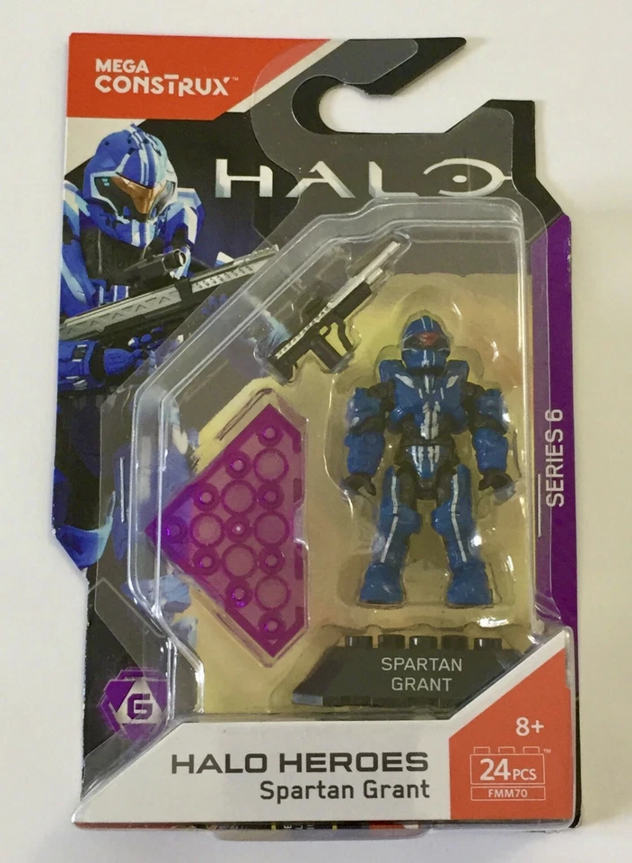 MEGA Construx Halo Heroes Spartan Grant (Series 6) (FMM70) (NISB) - Image 1 of 1