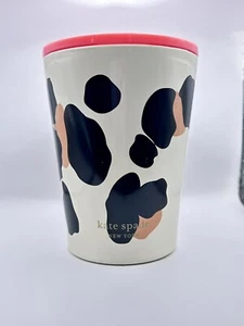 Kate Spade New York Giraffe print Insulated Tumbler Travel Mug 16 oz. - Picture 1 of 5