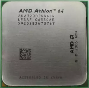 PROCESSORE CPU AMD ATHLON 64 3200+ ADA3200IAA4CN 2 GHz Socket AM2 - Foto 1 di 2