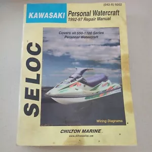 Solec 1992-97 Kawasaki Jet Ski Repair Manual 550-1100 series Personal watercraf - Picture 1 of 4