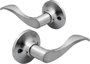 Berlin Modisch Attrappe Türdrücker [2er Pack] für Schränke mit Satin Ni - Bild 1 von 4