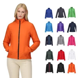 Regatta Womens Ladies Soft Shell Zip Up Jacket Water Repellent Wind Resistant - Picture 1 of 36