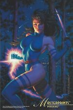 Fleer Marvel MASTERPRINTS 1994-PSYLOCKE-NM (ungraded) 6.5” X 10” *FREE SHIPPING*