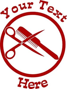 Hair Stylist Beauty Nail Salon Custom Car Truck Window Vinyl Decal Sticker - Picture 1 of 2