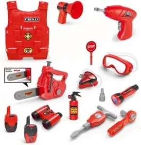 PEBBLE HUG Ultimate Firefighter Fun Toys Set, Imaginative Adventures Play - Picture 1 of 1