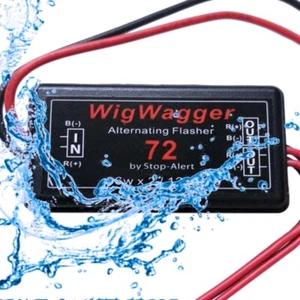 Stop-Alert WigWagger 72 Alternating Flasher Emergency Car LED Strobe Light 12-24 - Picture 1 of 10