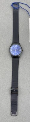 OMAX 00SGM014B004 Women's Black Stainless Steel Watch Blue Dial - Image 1 of 4