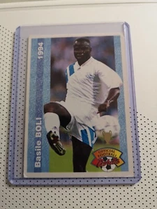 Basile Boli OM Panini  Official Football Cards 1994 #52 - Imagen 1 de 4