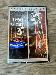 Friday the 13th Uncut / Friday the 13th Part II DVD 2 Disc Set Double Feature - Picture 1 of 2
