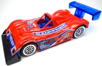 2001 HOT WHEELS RILEY & SCOTT MK III #74 RANCH RESORT RED 1:64 DIECAST 3" CAR - Image 1 of 4