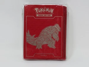 Pokemon TCG Groudon XY Primal Clash Elite Trainer Box Card Sleeves Set of 65 - Picture 1 of 2