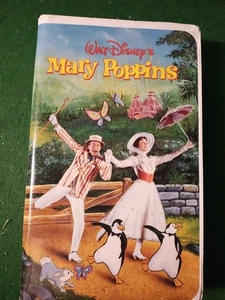 Mary Poppins VHS Disney Kids Family Musical Movie Vintage Clamshell D1 - Bild 1 von 3