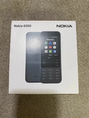 Original Nokia 6300 4G Dual SIM KaiOS Wifi 2.4 Inch FM Radio Bluetooth PHONE - Image 1 of 4
