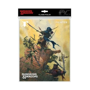 Ultra Pro D&D Class Folio w/Stickers - Fighter EX - Picture 1 of 1
