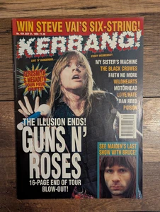 Kerrang! 454 Guns N' Roses 'Use Your Illusion' Tour 16-page Special - Picture 1 of 11