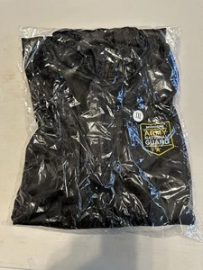 Michigan Army National Guard Mens XXL 1/4 Zip Athletic Pullover Black Military - Picture 1 of 2