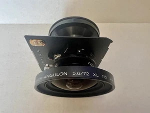 Schneider Kreuznach SUPER ANGULON 72mm f/5.6 XL115° MC Lens - Picture 1 of 12