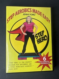 Step Aerobics Made Easy Jenny Ford – Step Hero DVD – 6 Full-Length Workouts - Picture 1 of 4