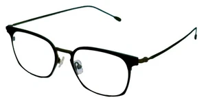 John Varvatos Mens Ophthalmic Eyeglass Soft Square Matte Navy Metal V161. 50mm - Picture 1 of 13