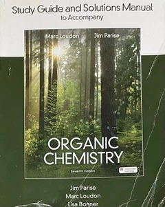 Organic Chemistry Study Guide and Solutions Manual 7th Edition - Picture 1 of 2