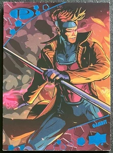 2021 Upper Deck Marvel Premier #31 Gambit 2/49 Blue Foil Parallel! - Picture 1 of 2