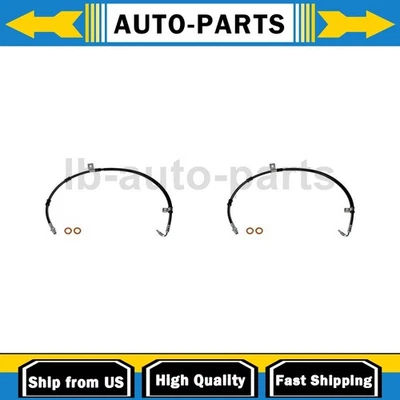 Manguera de freno trasera izquierda 2x para International Harvester 4700LPX 7,3 L 2000-2002 Foto 1 de 4