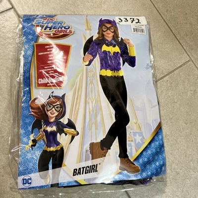 Costumes USA DC Super Hero Girls Batgirl Jumpsuit Costume for Girls, Size Medium - Image 1 of 2