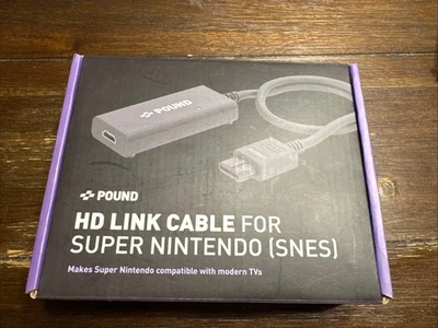 HD Link Cable For Super Nintendo SNES New In Box Never Used By Pound - Image 1 of 3