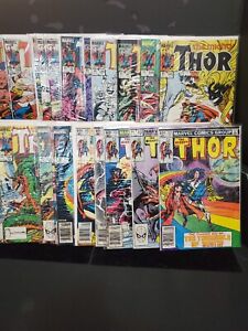 🚨 The Mighty Thor Lot, Marvel Comics, 146 Issues, Full Short Box! KEYS! 🚨 