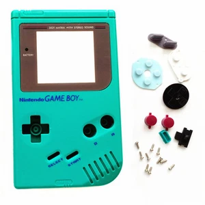 Teal Green Full Housing Shell Case For Nintendo Game Boy Original DMG-01 - Picture 1 of 4