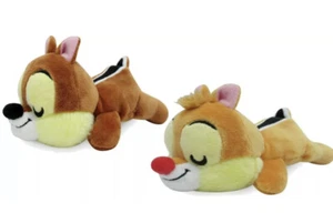 DISNEY Store CHIP & DALE Set Mini CUDDLEEZ Bean Bags 6" PLUSH Stuffed Animal NEW - Picture 1 of 10