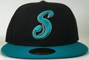 Saraperos De Saltillo Liga Mexicana New Era 59FIFTY Black/Turquois Brand New ! - Picture 1 of 1