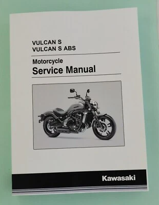 Kawasaki VULCAN 650 S ABS EN650AF BF motocicleta 2015 manual de servicio Foto 1 de 4