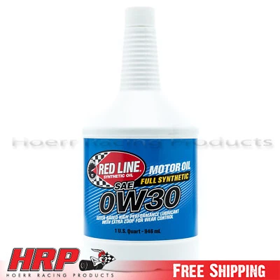 Aceite de motor sintético Red Line 11114 0W30 - 1 cuarto Foto 1 de 3
