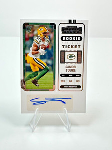 2022 Panini Contenders Samori Toure Rookie Ticket Auto RC #261