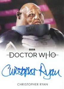 DOCTOR WHO SERIE 1 - 4 - CHRISTOPHER RYAN GENERAL STAAL AUTÓGRAFO SANGRADO COMPLETO 1 - Imagen 1 de 1