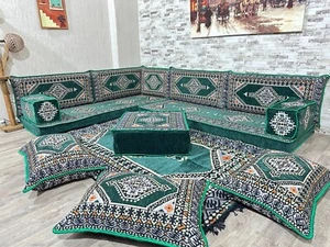 Arabische Ecke Majlis, Orientalisches Sitzecke Set, Sitzecke, Orientalische Sofa - Picture 1 of 5