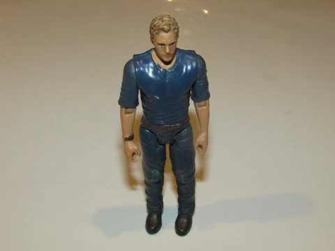 2017 Jurassic World Owen Grady 4" Action Figure Chris Pratt Loose #2 Cover