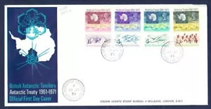 BRITISH ANTARCTIC TERRITORY #39-42 1971 FDC - Picture 1 of 1