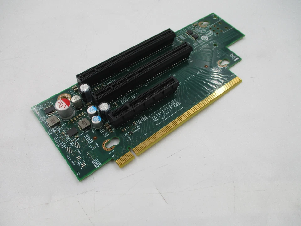 Intel Riser Card 3 Slot PCI-e X8 Intel P/N:  H20087-171 Tested working - Image 1 of 4