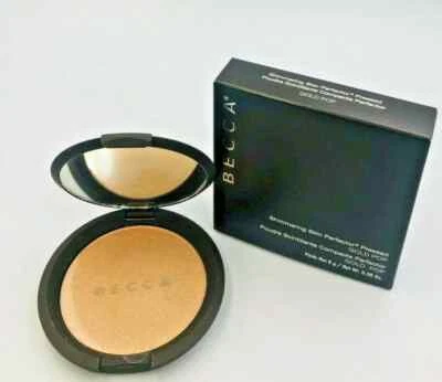 BECCA Shimmering Skin Perfector Pressed Highlighter ~ GOLD POP ~ 8g/0.28 oz NIB - Image 1 of 3