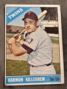 1966 Topps #120 Harmon Killebrew Minnesota Twins HOF - Picture 1 of 2