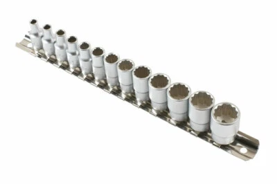 Laser 7590 Bi-Hex Standard Socket Set 13pc 1/4"D 4-14mm - Image 1 of 4