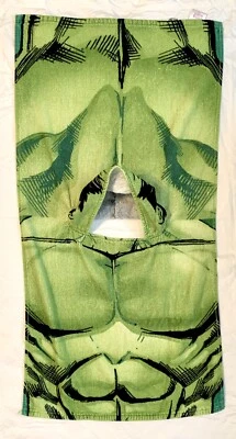 Incredible Hulk Marvel Juvenil Poncho Toalla Verde con Capucha Foto 1 de 4