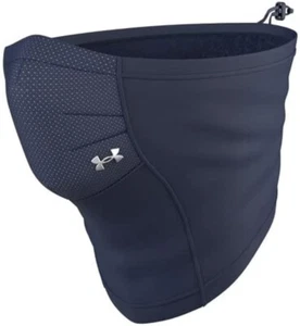 NeckWarmer Face Mask Under Armour Sportsmask Fleece Gaiter Navy Size S/M NEW - Picture 1 of 5