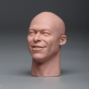 1:6 Smiling FR Football Player Head Sculpt For 12" Male Action Figure Body Toys - Picture 1 of 8