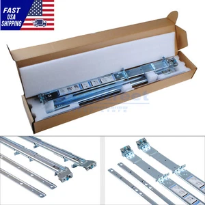 Dell PF21C 2U SFF Static Rack Rail Kit PowerEdge R550 R760 R750XS R7615 R7616 - Picture 1 of 20