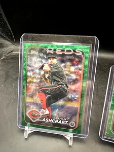 2024 Topps Serie 2 Graham Ashcraft Foglio Verde SP #652 222/499 Rosso - Foto 1 di 1