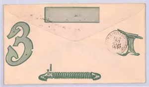 USA Illustrated 1897 Advert Cover *HARDWARE & CUTLERY* Chicago Southington YU37 - Picture 1 of 8