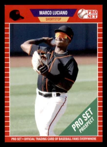 2021 Leaf Pro Set Red #PS09 Marco Luciano - Picture 1 of 2